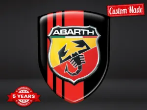 Fiat Abarth Autosticker Business Limitiert Hochwertig Robust